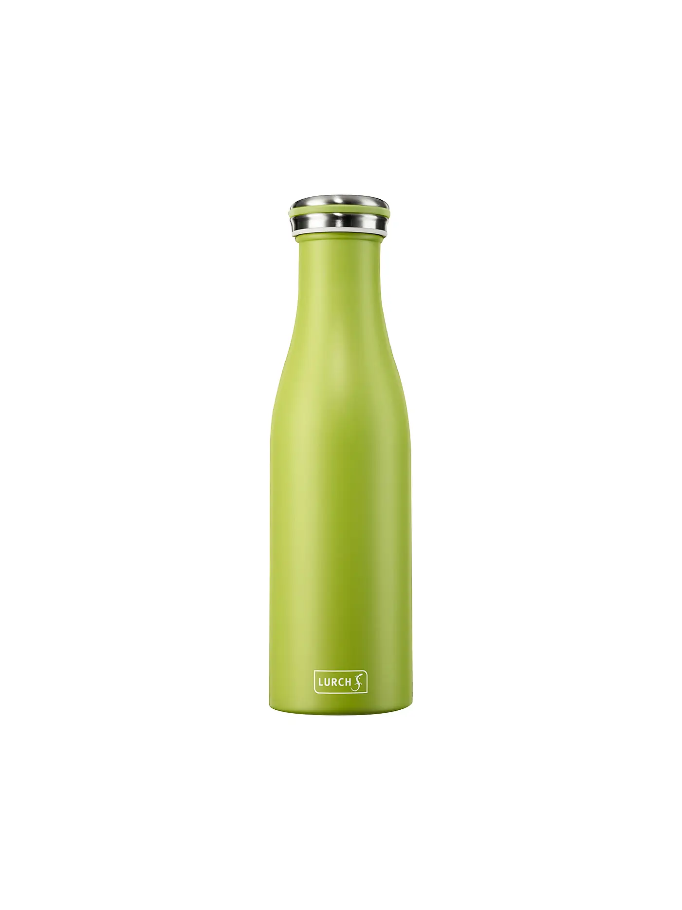 LURCH | Isolierflasche - Thermosflasche Edelstahl 0,5l Pink | grün